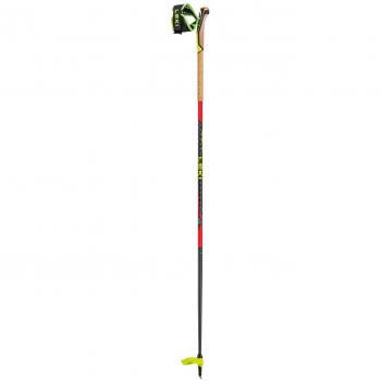 Bastones de esquí Leki Mezza Race negro rojo (par) - 135 cm