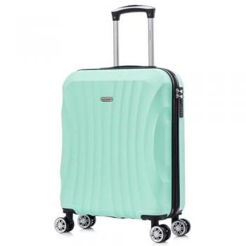 Raykong Maleta Cabina ABS 55x40x20cm 44L - 20 Pulgadas - 4 Ruedas 360º - Disponible en Negro, Azul, Rosa Dorada, Plateada, Amarillo, Ro