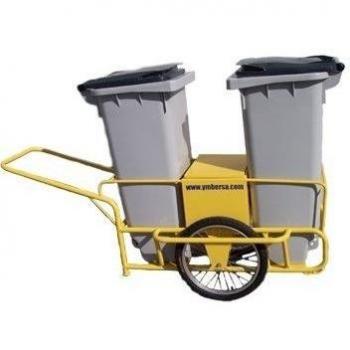 Náyade System Street Cleaning Cart - Carro de limpieza viaria 2 cubo