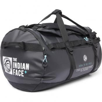 Mochila de viaje Latitude unisex negra de poliéster The Indian Face