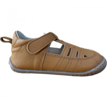 Sandalia respetuosa Titanitos CRB520 EZRA Camel para niño