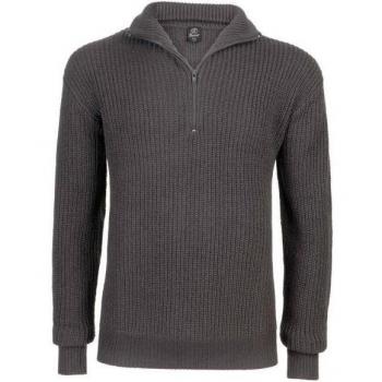 Brandit Jersey Marine Troyer Gris Hombre