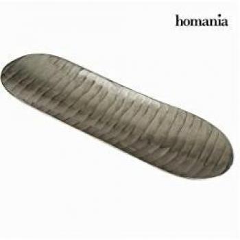 Centrotavola rettangolare nichel - New York Collezione by Homania