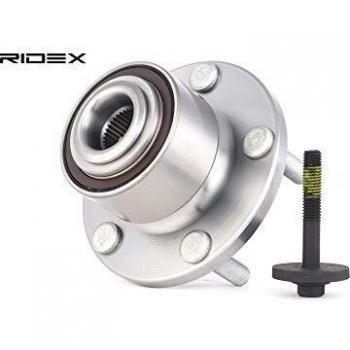 Kit de rodamientos de rueda RIDEX FORD 654W0066 - Juego completo para ejes delanteros, compatible con múltiples referencias