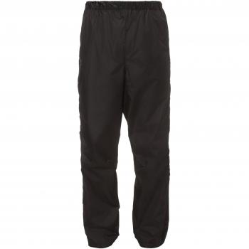Vaude Men's Fluid Full-Zip Waterproof Pants II - Black - XL