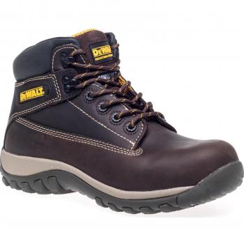 DeWalt Hammer Non Metallic Brown Nubuck Safety Boots Size 8 (UK) / 42 (EU)