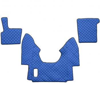 Alfombra moldeada F-CORE FL17 BLUE - Alfombrillas de diseño ergonómico, material resistente y duradero, fácil de limpiar, antideslizante, ideal para uso en interiores y exteriores