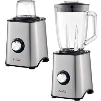 Batidora de Vaso Comelec BL7157, 1300W, Capacidad 1.5L, Acero Inoxidable Satinado