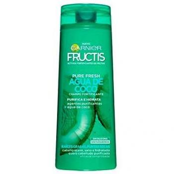 Garnier Fructis Pure Fresh Coconut Water Shampoo for Normal Hair, 300ml