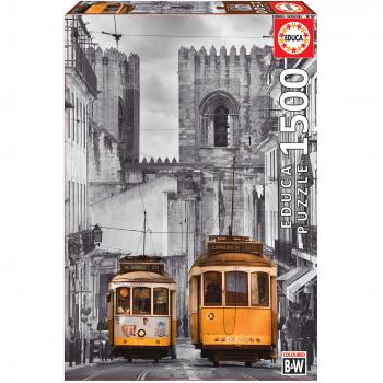 Educa Borrás - Puzzle Barrio de Alfama, Lisboa 1500 Piezas (16311)