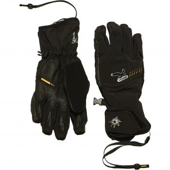 Salewa - Guantes de acampada y senderismo para mujer, tamaño XL, color negro