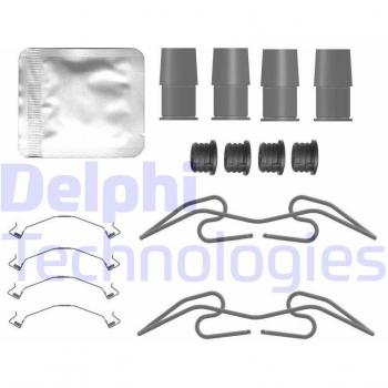 Kit de reparación de pastillas de frenos DELPHI LX0784