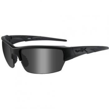 Wiley X - Gafas protectoras Saint en juego con 2 cristales, color negro mate, S/M, CHSAI07