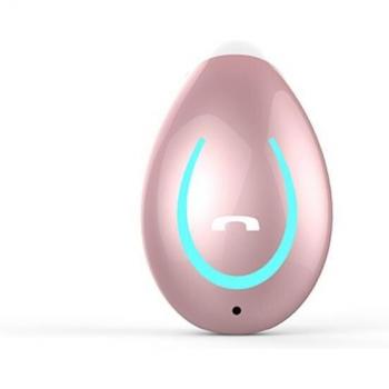 Auriculares Inalámbricos Bluetooth Estéreo de Un Solo Oído con Clip, Mini Manos Libres Deportivos