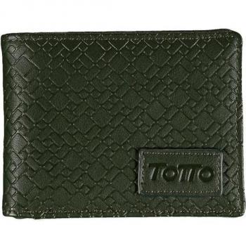 TOTTO - Cartera para Hombre Faroe-V3S en Color Verde
