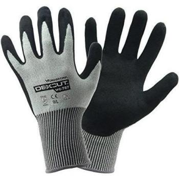 evilandat Wonder agarre WG 787 mejorado resistente al corte guantes seguridad palma de nitrilo EN388 certificado nivel 5 protección