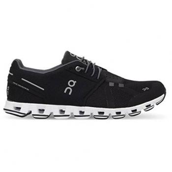 Cloud Black White Men's Mesh Low-Top Athletic Shoes
