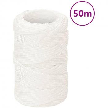Cuerda de barco blanco intenso en polipropileno 2 mm 50 m
