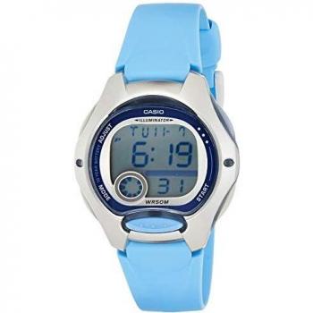 Casio LW-200-2B Multifunction Digital Watch for Women with Electroluminescent Display and 30mm Size