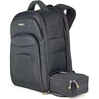 StarTech.com 17.3 Laptop Backpack with Removable Accessory Case - Professional IT Tech Backpack for