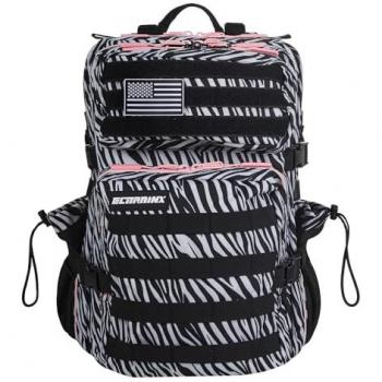 Elitex Tactical Training Backpack V1 45L Unisex Black and Zebra
