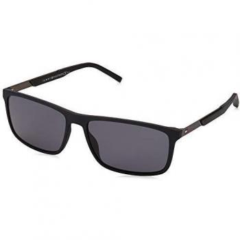 TOMMY HILFIGER Men's TH 1675/S Sunglasses, MTT Black, 59