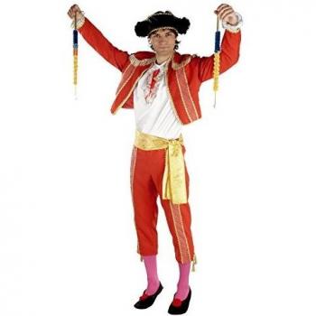 Disfraz Torero Rojo (Talla Unica M)