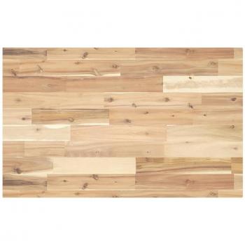Tablero Escritorio Madera Maciza Acacia Sin Tratar 120x50x4 cm Marrón