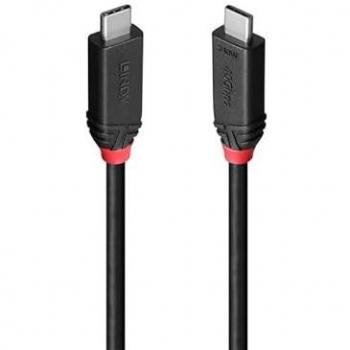 Cable USB4 2m Tipo C 240W 40 Gbps Negro
