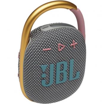 Altavoz Bluetooth Portátil JBL Clip 4 Impermeable y a Prueba de Polvo - Gris