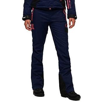 Superdry - Pantalones de Nieve para Mujer, Mujer, GS1011SR, Vortex Navy, 16