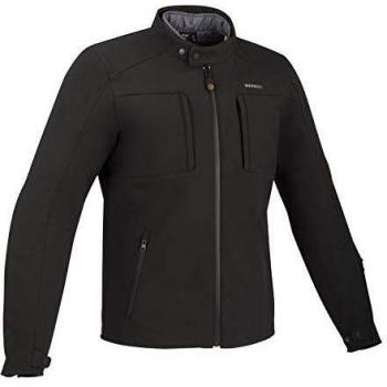 BERING Chaqueta moto CARVER Negro, Negro, L