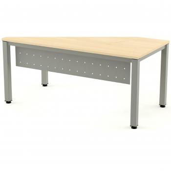 Rocada 2940 - Faldón para Mesa Executive 137x30 cm Altura: 160 cm, Gris
