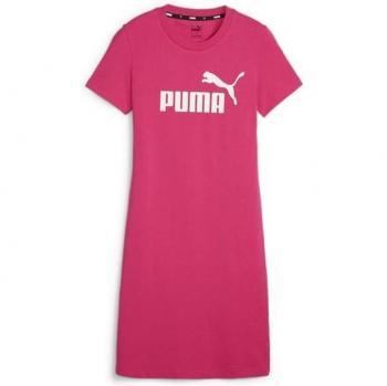 Vestido Puma Ess Manga Corta Rosa