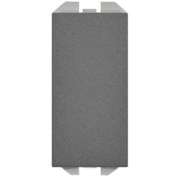 Placa ciega Simon 270 módulo estrecho titanio 0701005620