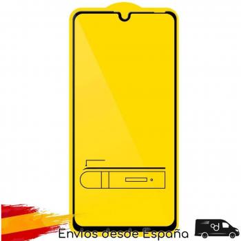 Protector de Pantalla Completa de Vidrio Templado 9H 9D para Huawei P30 Lite con Borde Negro Full Coverage