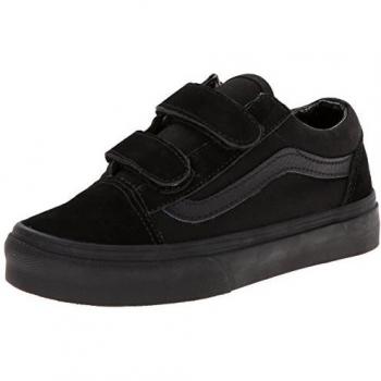 Vans Old Skool V Black Fabric Sneakers for Kids