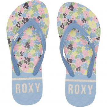 Chanclas de niños Viva Stamp Roxy, calzado Sportswear marca Roxy, modelo Argl100283-Blp para mujer en color azul