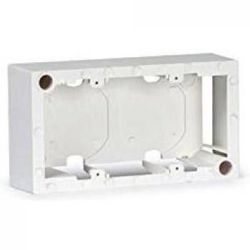 Caja de Superficie para marco y chasis Fonestar con 2 paneles 148 x 81 x 42 mm