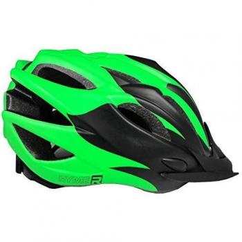 RYMEBIKES Casco Peak - Verde Fluor, S/M 56-58 CM