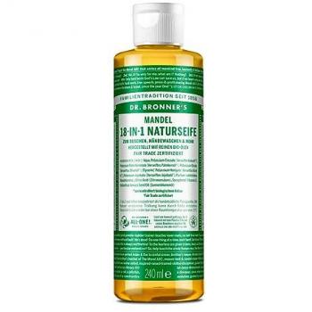Dr. Bronner's 18-in-1 Almond Liquid Soap 240ml