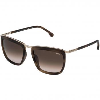 Gafas de Sol Lozza S0353765, Dorado, 55 mm, Unisex Adulto