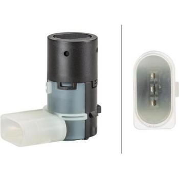 Sensor de estacionamiento HELLA 6PX 358 141-241, ayuda a la marcha atrás, tecnología de sensores ultrasónicos, instalación fácil, compatible con múltiples modelos de vehículos