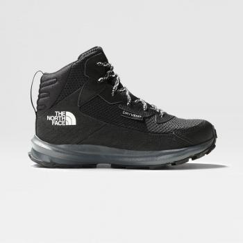 Botas de trekking para niños The North Face Fastpack Hiker Mid Waterproof negras - Talla 33.5