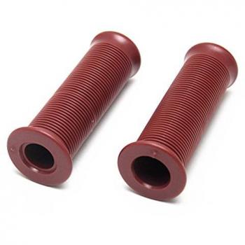 Alamor 7/8Inch 22 Mm Moto Manillar Puños De Mano Cafe Racer Bubber Club Personalizado Marrón