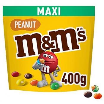 M&M's Peanuts Snack en Bolitas de Colores de Cacahuete y Chocolate con Leche