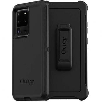 OtterBox Defender Funda Anti Caídas Robusta para Samsung Galaxy S20 Ultra Negra