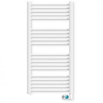 Radiador Toallero Eléctrico Seco Noor HJM Blanco 750 W con características de aluminio, programable, potencia de 750 W y diseño en color blanco