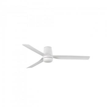 Ventilador de techo LED Faro Barcelona 33832-1TW Mini Punt Tub blanco Ø900mm