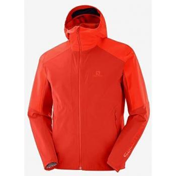 SALOMON Outline JKT Chaqueta, Hombre, Valiant Poppy/Cherry Tomato, XL